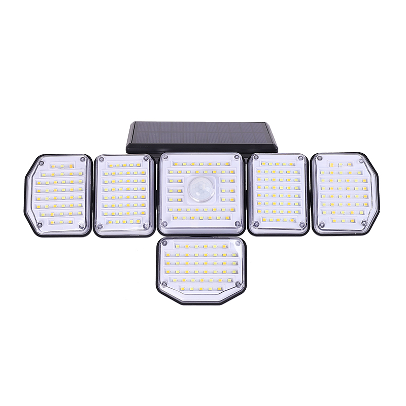 1000 Lumens Triple Head Solar Motion Sensor Security Light