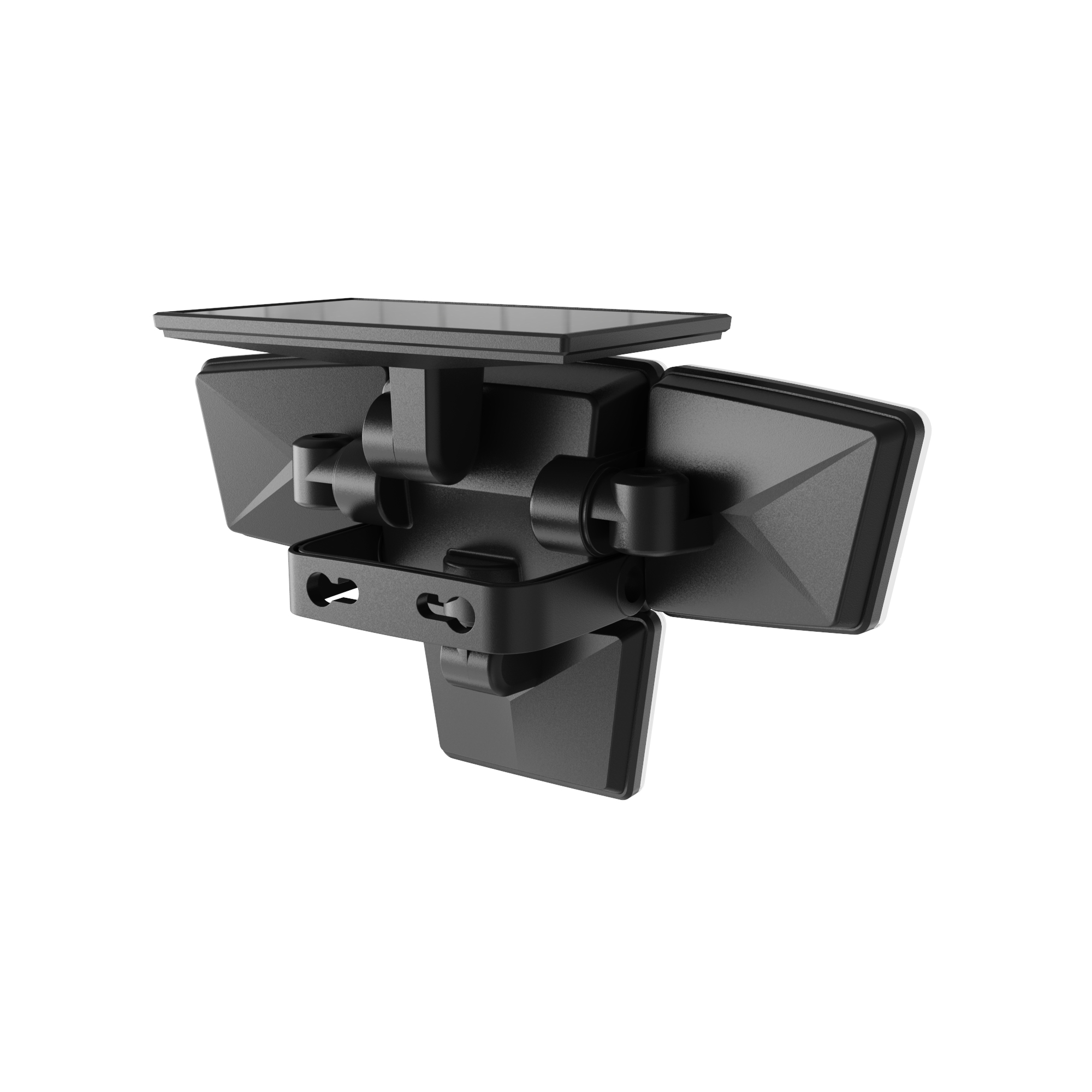 1800 Lumens Four Head Solar Motion Sensor Security Light