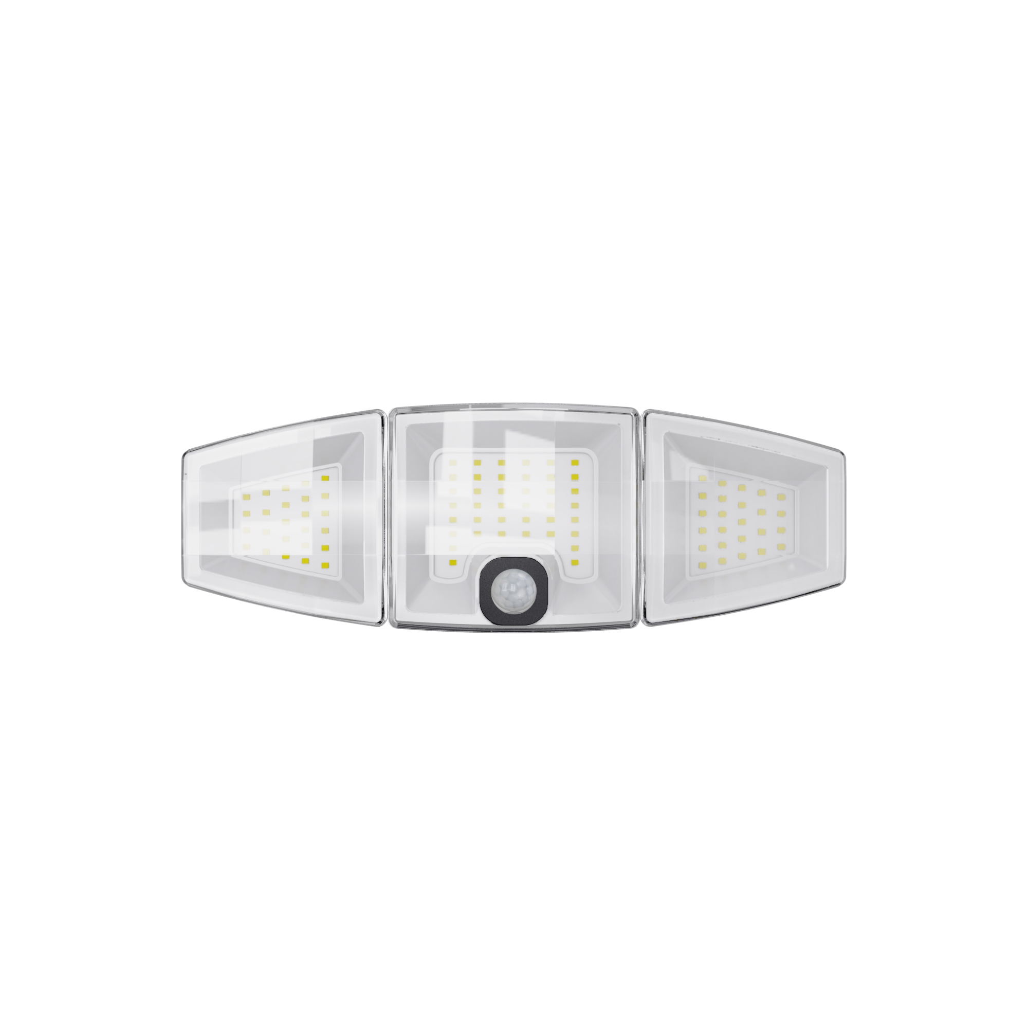 1500 Lumens Triple Head Solar Motion Sensor Security Light