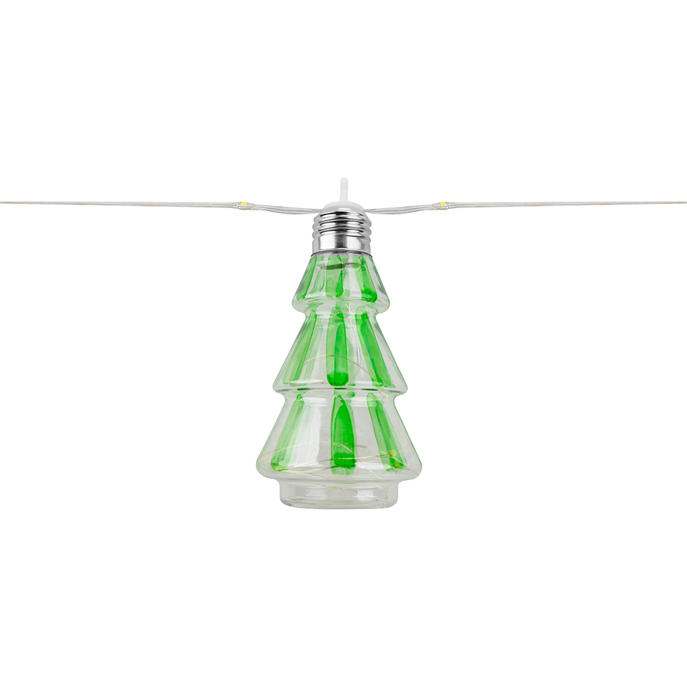 10 Bulbs Christmas Trees Solar String Light