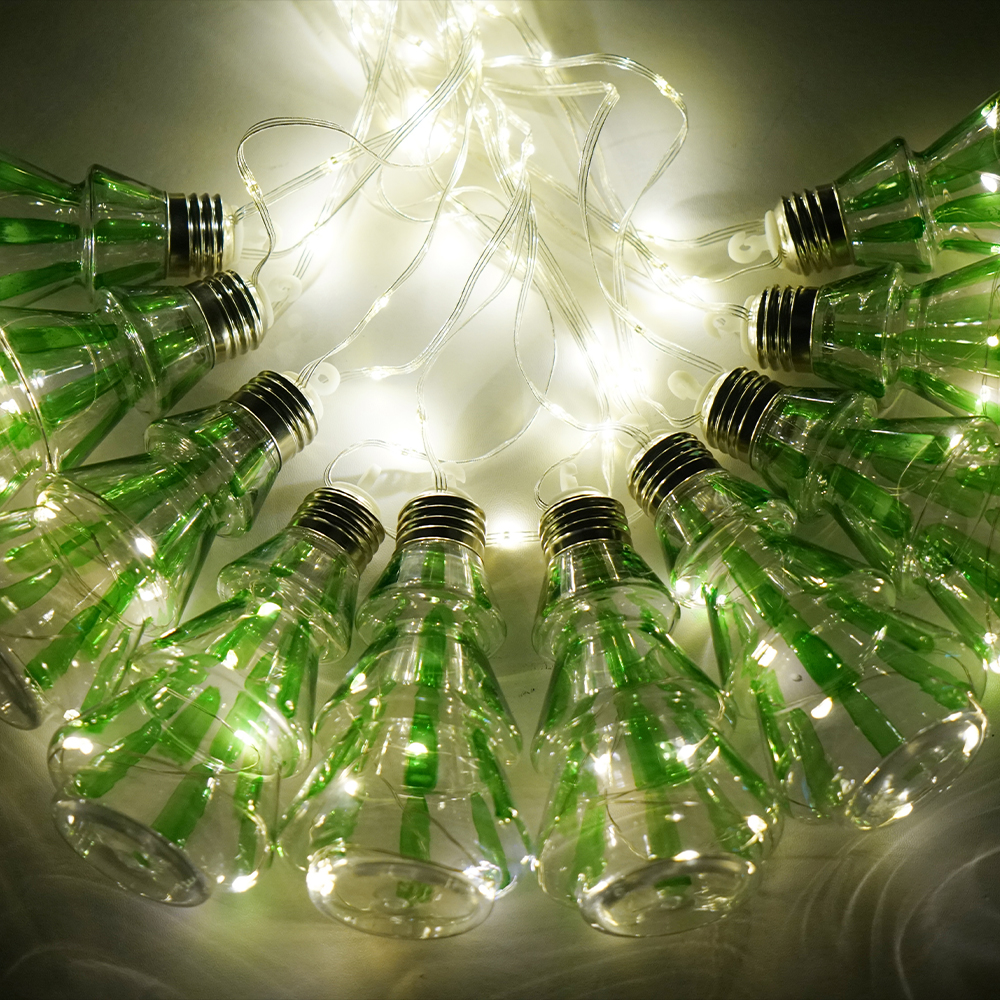 10 Bulbs Christmas Trees Solar String Light