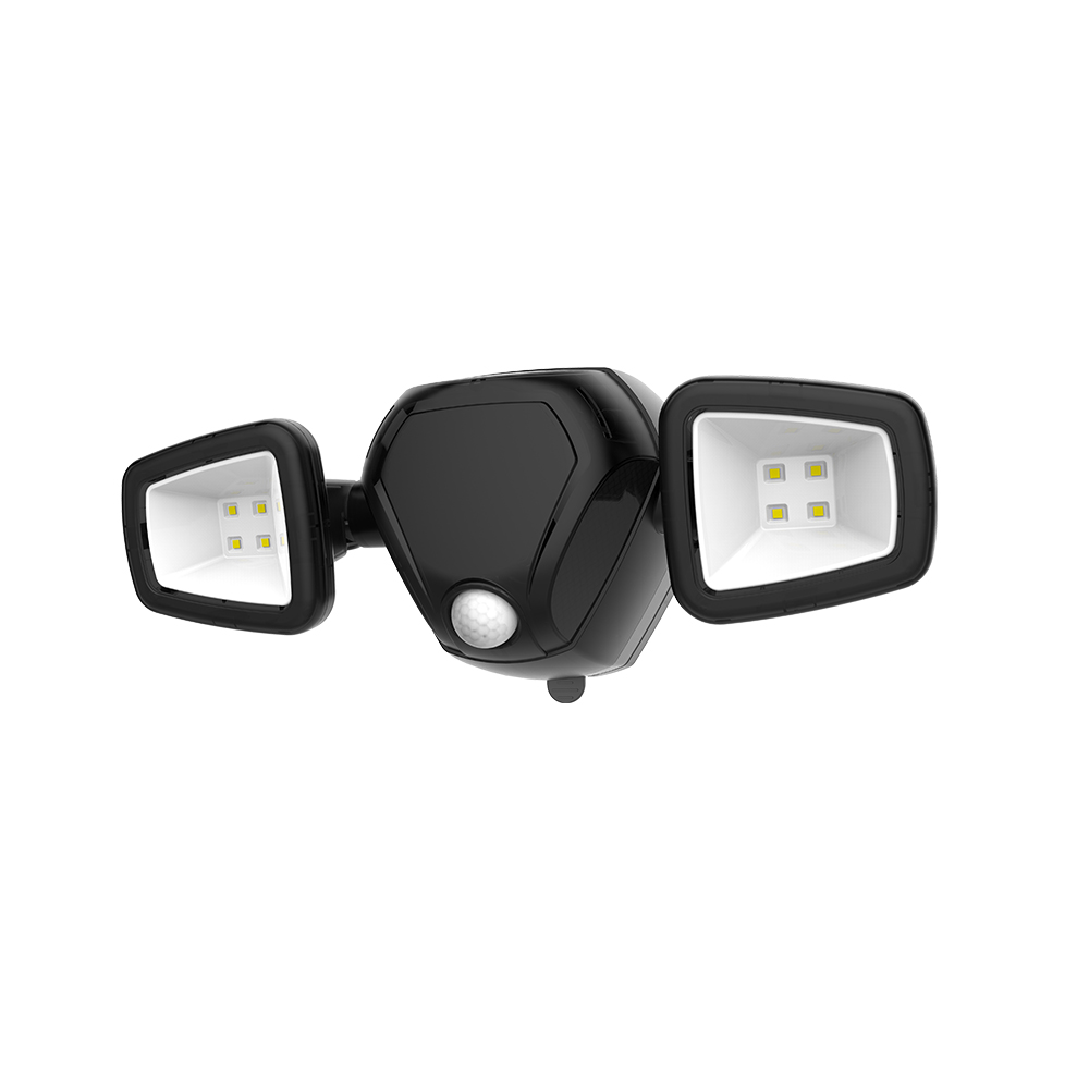 Wholesale Durable Exterior dry battery Dual Head Smart Outdoor Human Body Motion Sensor Lights Led Lights