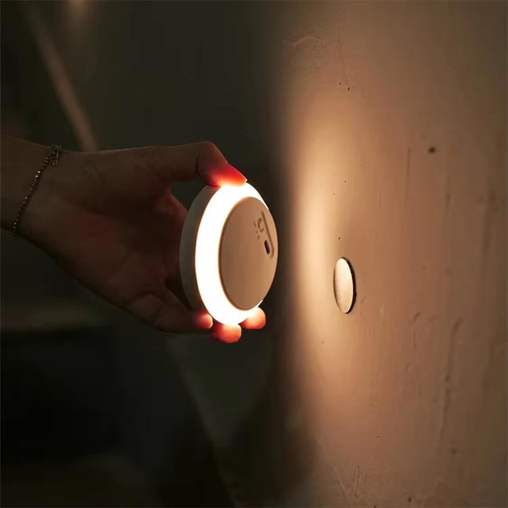 Led Motion Sensor Kitchen Cabinet Lights Lamp Usb Rechargeable Smart Induction Wall Light Wardrobe Night Lights